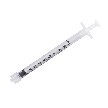 Luer Slip Syringe 1mL Low Dead Space 100/Bx 10BX/CA