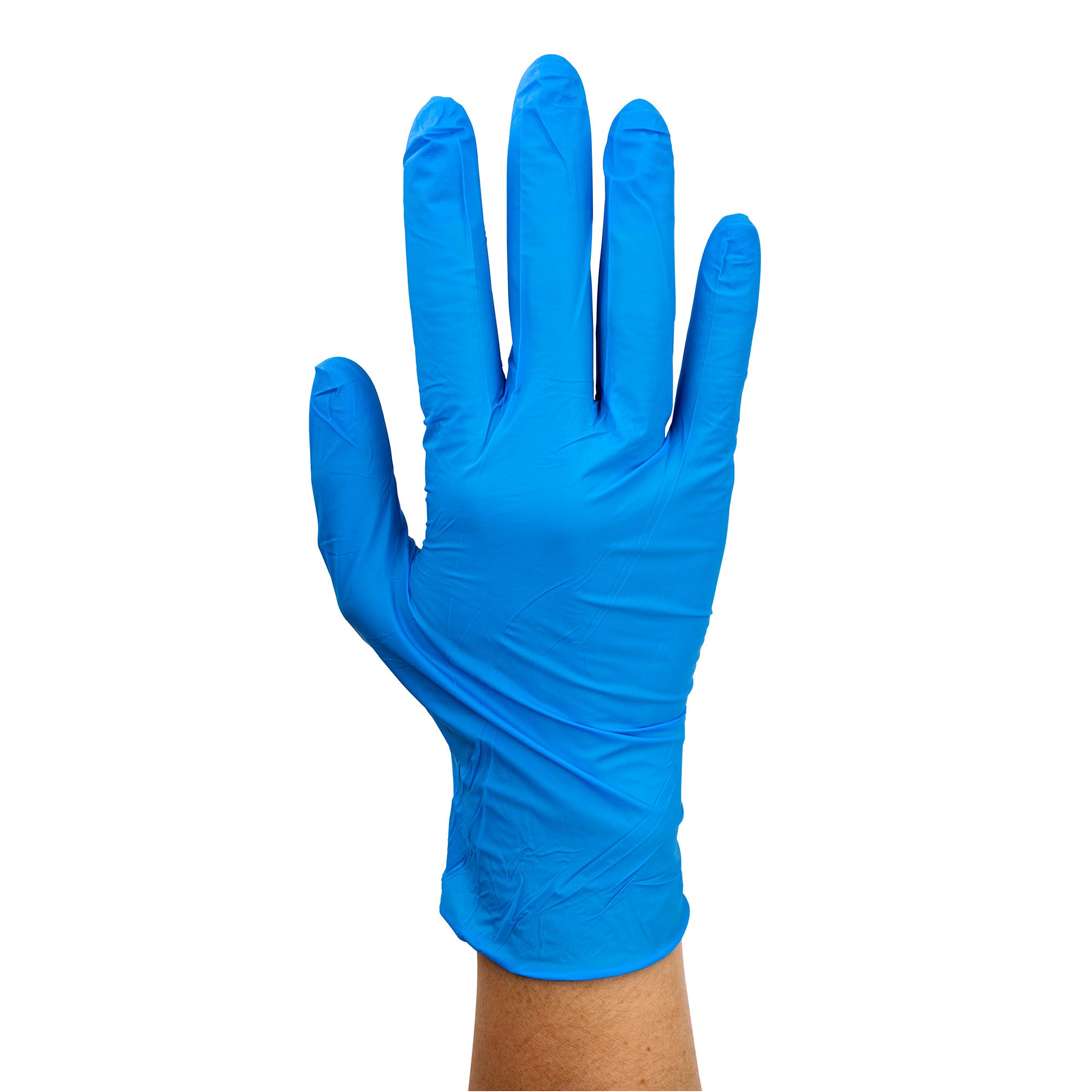Blue Nitrile Exam Gloves