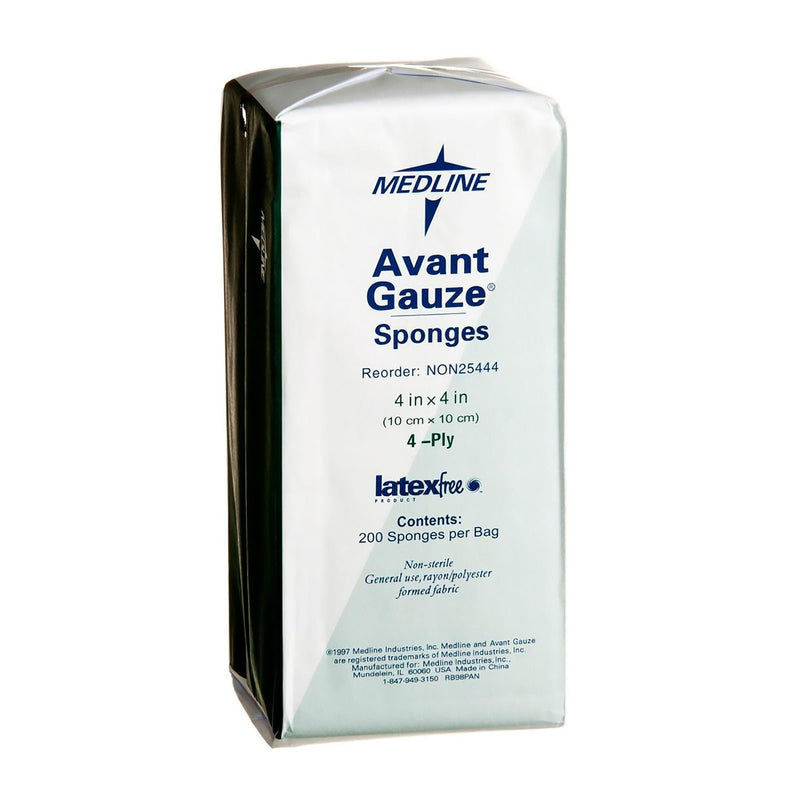 Non-Woven Gauze Sponge 4"x4" 4-Ply 2000/Case