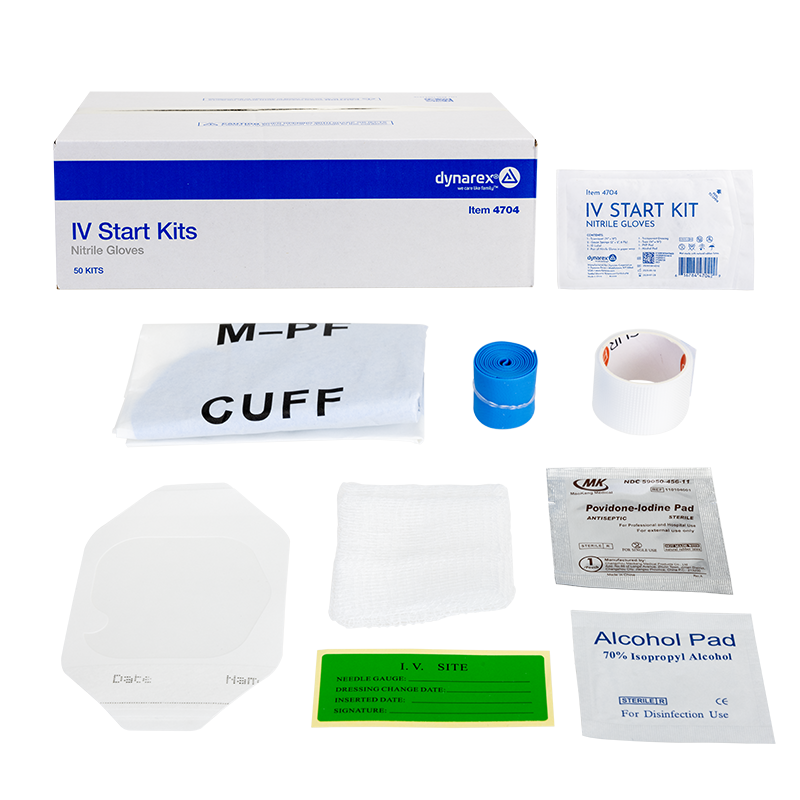 IV Start Kit without Gloves