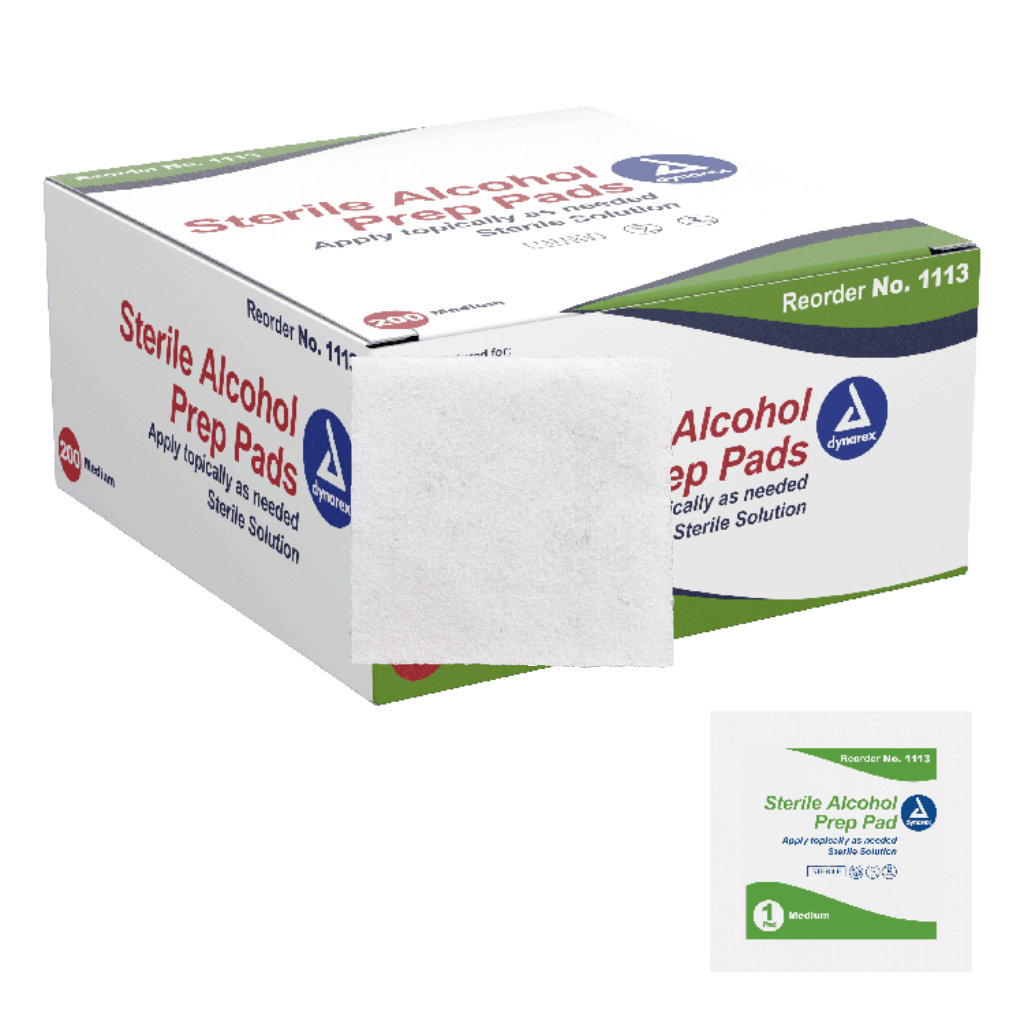 Alcohol Prep Pad Wipe - Sterile 200/box