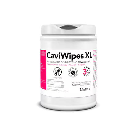 CaviWipes Surface Disinfectant X-Large Canister 65/Cn