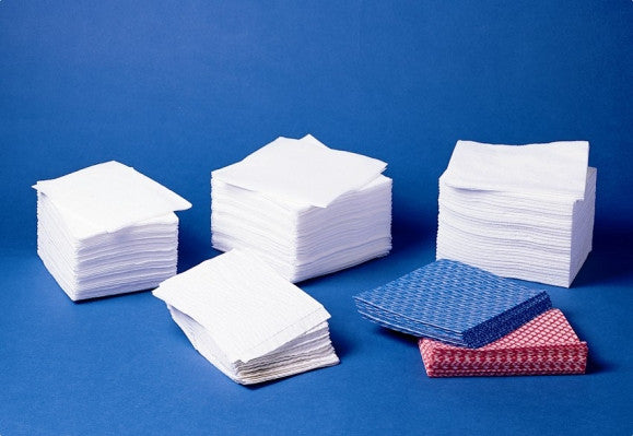 Dry Washcloth Disposable Hydroknit 10 in x 13 in White 50/Pk, 10 PK/CA
