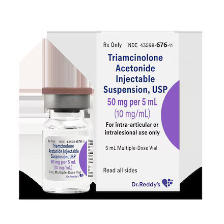 Triamcinolone Acetonide Injection 10mg/mL MDV 5mL (Kenalog 10 Generic)