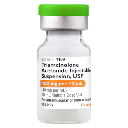 Triamcinolone Acetonide Injection 40mg/mL MDV 5mL (Kenalog 40 Generic)