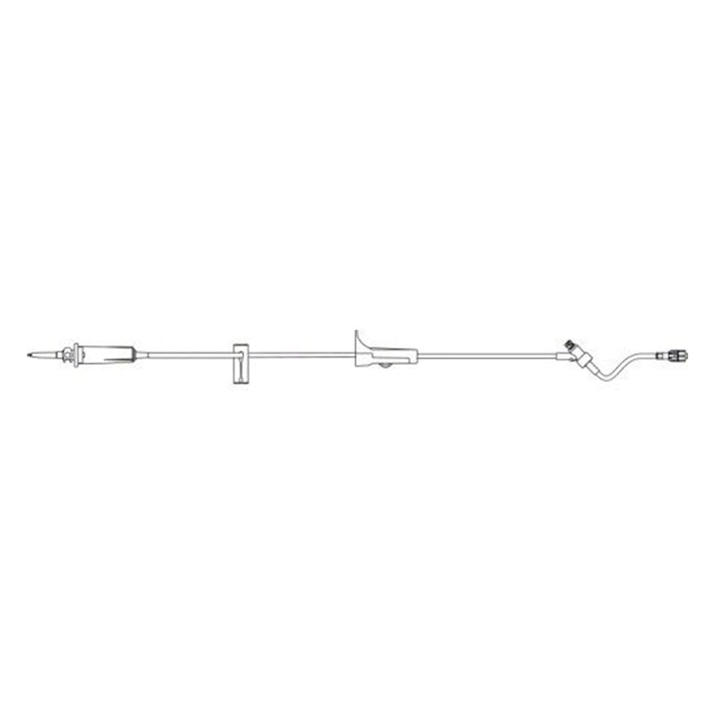 IV Administration Set Needleless 78" 15 Drops 50/Ca