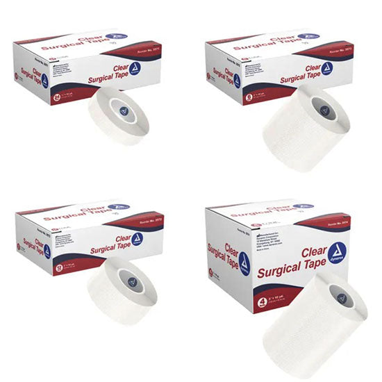 Clear Surgical Tape 1" x 10yd 12/Bx