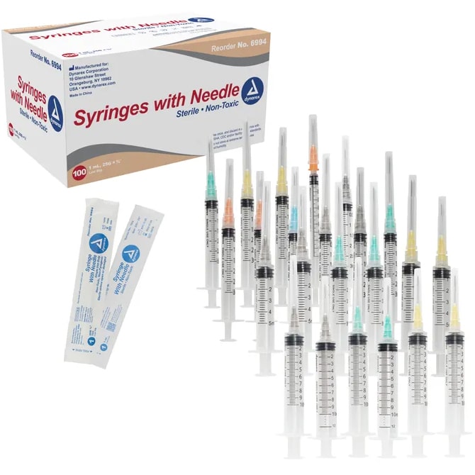Dynarex Luer Lock Syringe